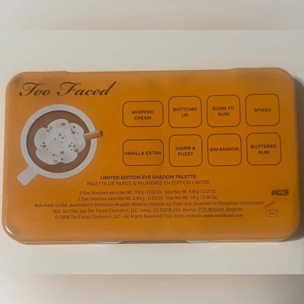 TOO FACED hot buttered rum eyeshadow palette - Picture 3 of 7